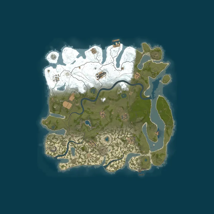 Map of VANILLA x2 | GGRust #4 | Для нoвичкoв 2x