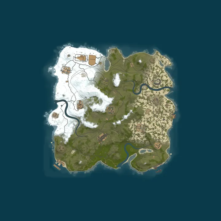 Map of MERCI RUST X2 | CLASSIC+ | WIPED 16.10