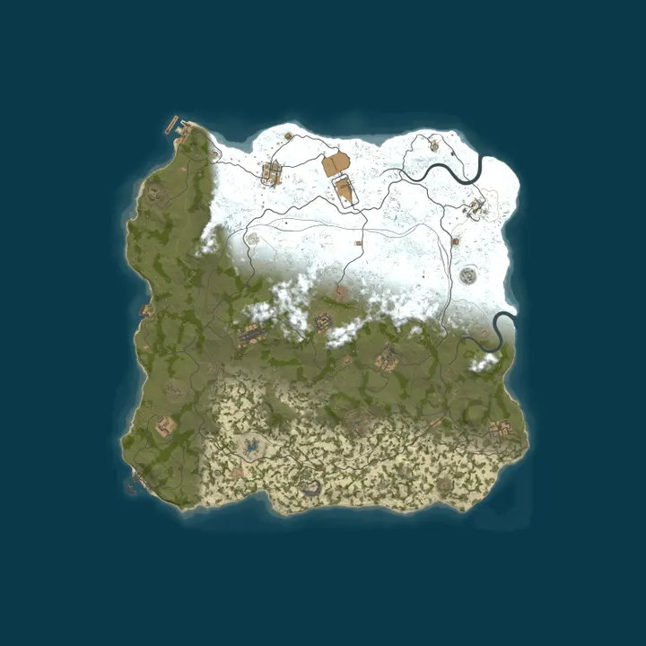 Map of MIRAGE RUST | WEDNESDAY 2x | VANILLA+ | Wipe 14.10