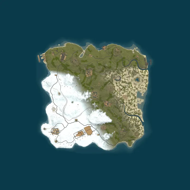 Map of MIRAGE RUST | FRIDAY SOLO/DUO 2x | Wipe 16.10