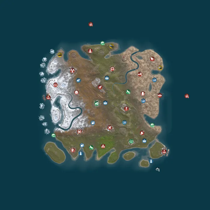 Map of Magic Rust #31 — Modded 2x (Solo/Duo) | Pyccкий