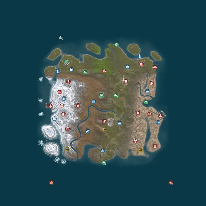 Map of Magic Rust #3 — Modded 2x (Solo/Duo/Trio) | Baйп 16.10