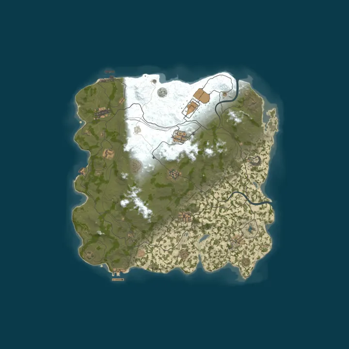 Map of MIRAGE RUST | SATURDAY SOLO/DUO/TRIO 2x | Wipe 17.10