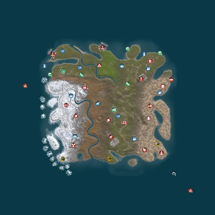 Map of Magic Rust #30 — Modded 2x (Solo/Duo) | Baйп 17.10