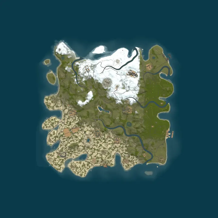 Map of RUST ROOM 1.5x | WEDNESDAY | Wipe 14.10