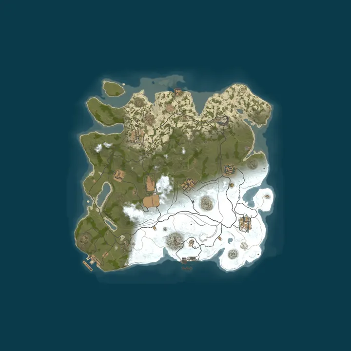 Map of AZARUST#2 [ X5/X10 | MAX 3 | LOOT+ | KITS ] 16.10