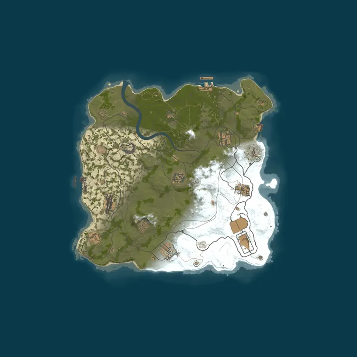 Map of WARBANDITS.GG BR 3X |Solo/Duo|LootX3| JUST WIPED