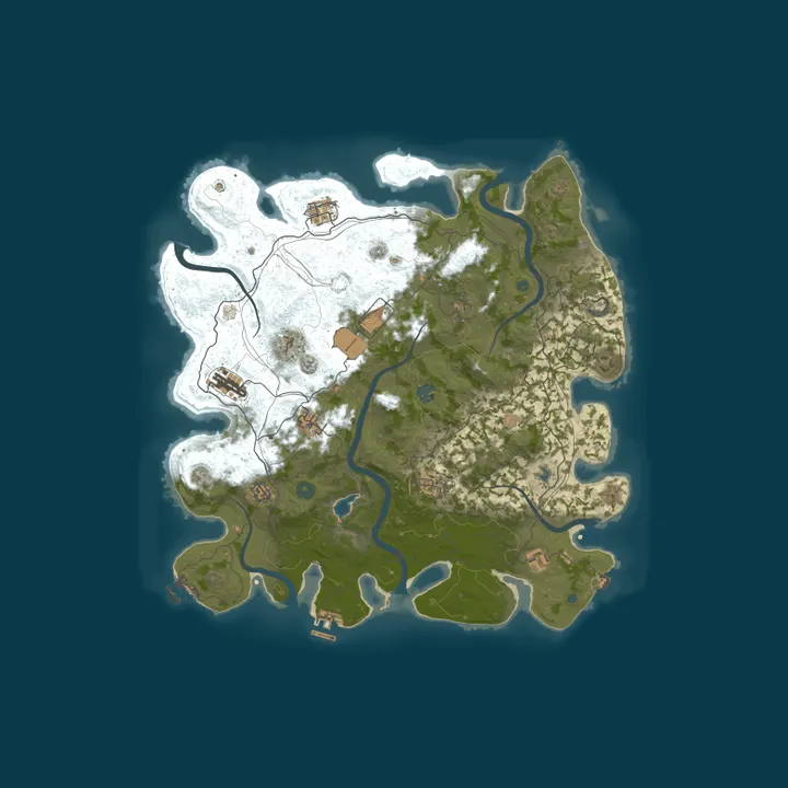 Map of NovoRust Server