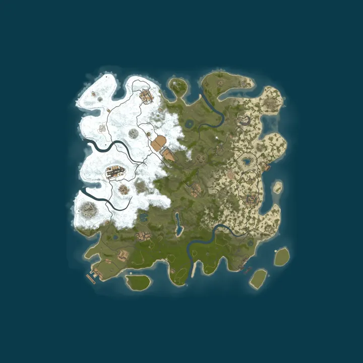 Map of EU - ParadiseRust 2x Fridays
