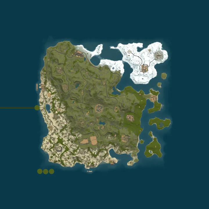Map of NIGHTFALL | PvE + PvP Zone | 1000x | Monthly | Kits & Shop