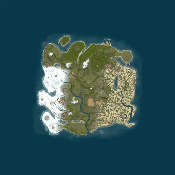 Map of [EU] PureRust.org | Vanilla+ | BiWeekly