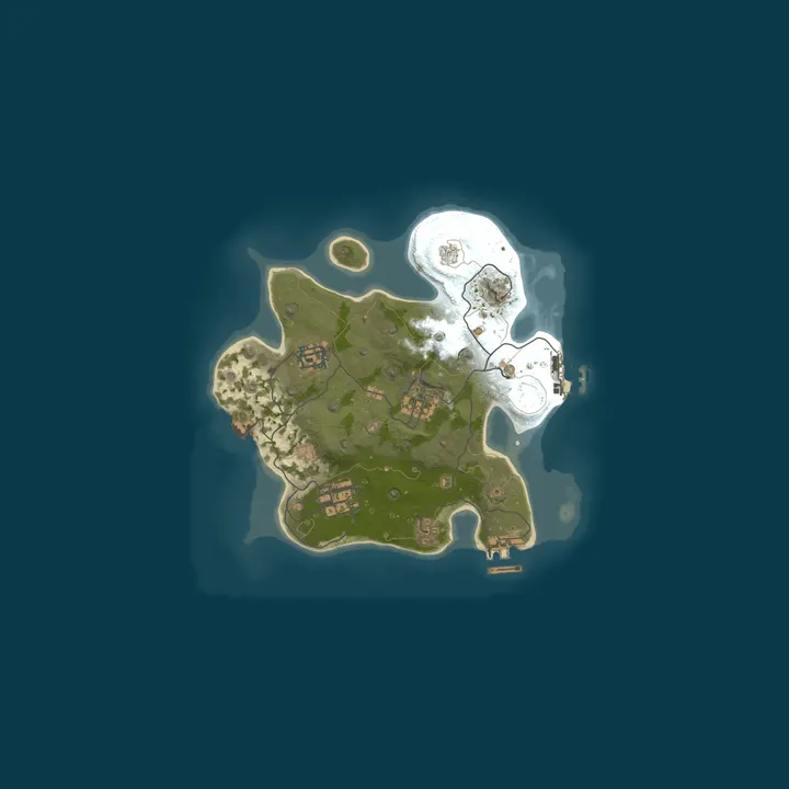 Map of Bestrust Solo/Duo/Trio 2x #8 | JUST FULLWIPED 17.10 10/17