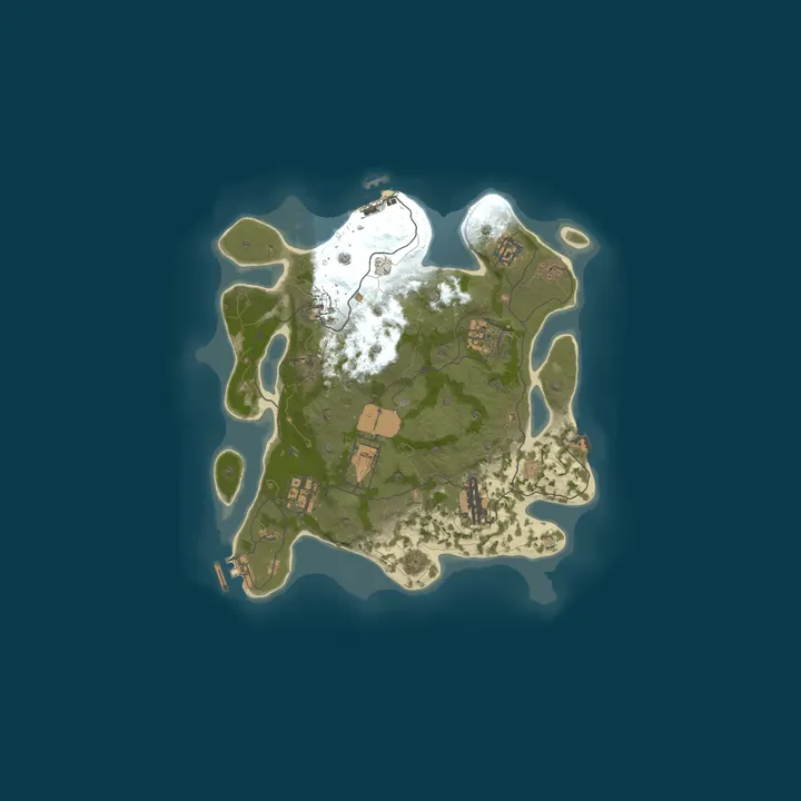 Map of Bestrust Solo/Duo 2x #9 | NEXT FULLWIPE in 10 hours 18.10