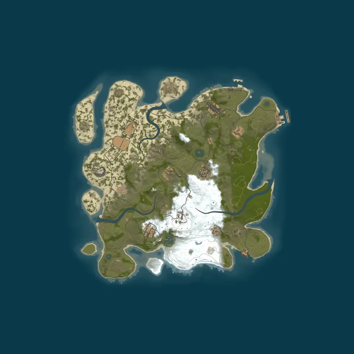 Map of [EU] FRANCE LaTerreDesGaulois | SOLO | DUO | Weekly
