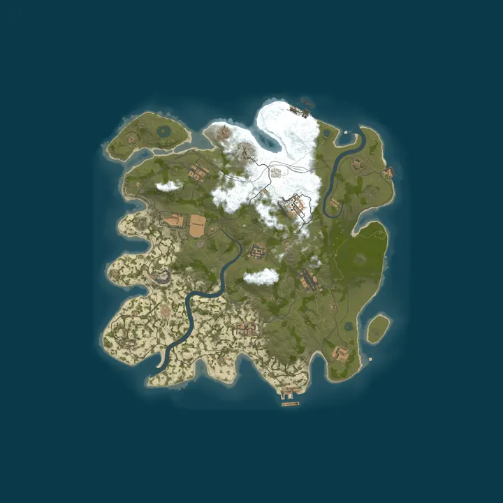 Map of SOLO 3750 | Seed 786296047 | No EAC