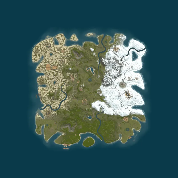 Map of BlaKam Testserver