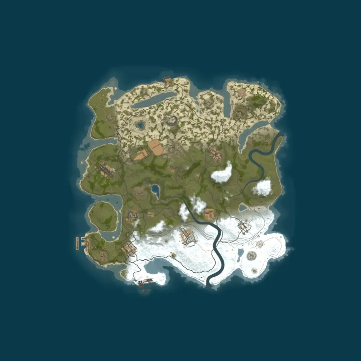 Map of EU Vex.gg 5x Solo/Duo/Trio|Shared BPs|Kits|Shop|max 3 Best 10x5