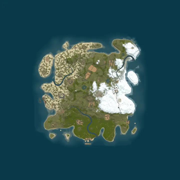 Map of Россия 2x | Vanilla