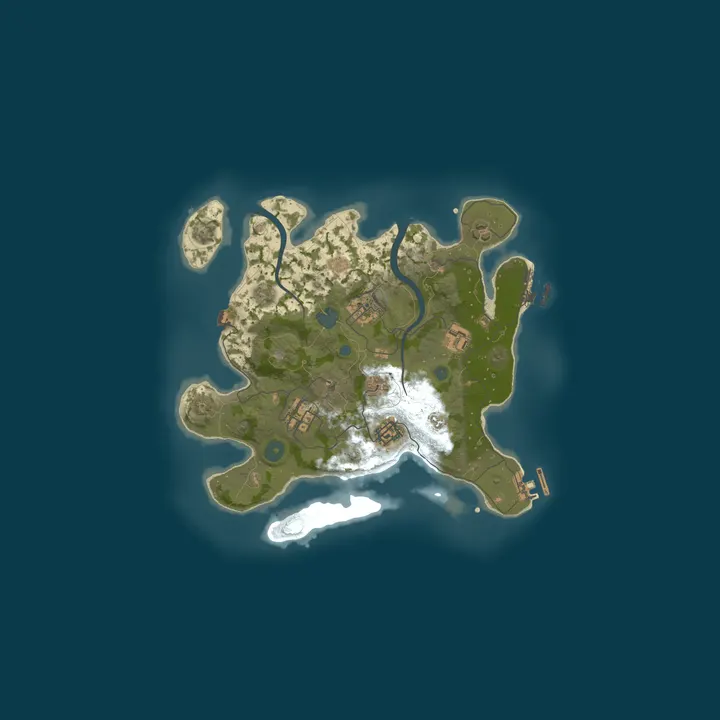 Map of My Apex Rust Server
