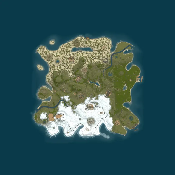 Map of EU FuX-Gaming | 2X | Solo/Duo | Zombies | Custom Events | Weekl