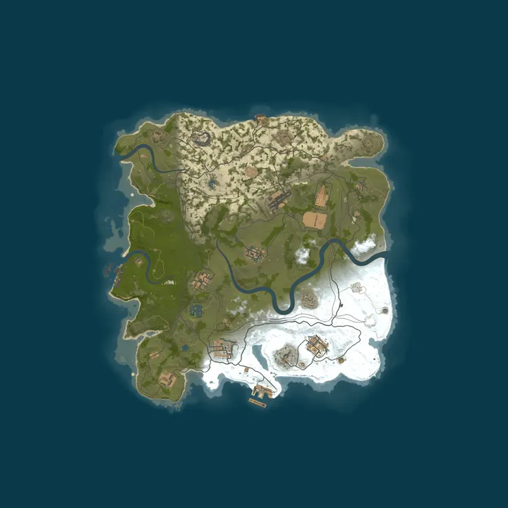 Map of [Rust.kz] Classic