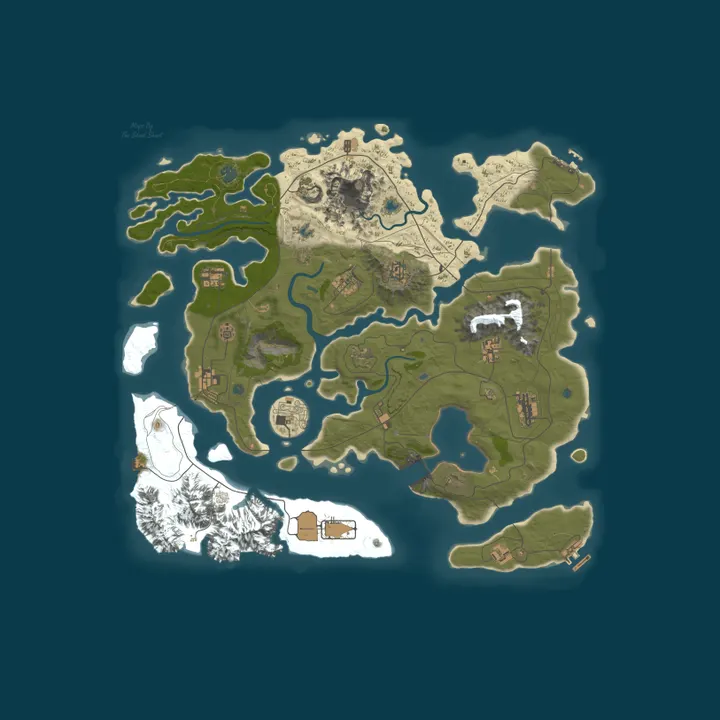 Map of [ESP] NOVA RUST PVE [Events|Raids|Boss|Quest|SkillTree][FULLWIP