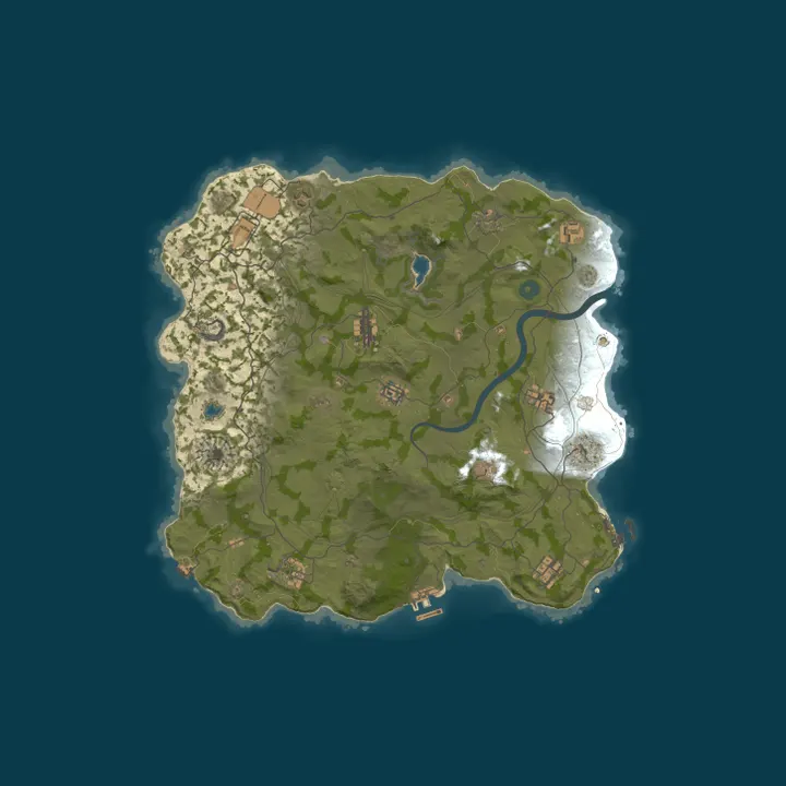 Map of [ES/EU] WARLAND PVE | MINI | RAIDS | SKILLS | EVENTOS | RP | 15
