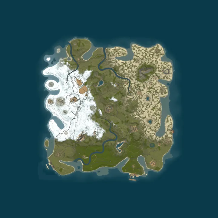 Map of SCAVENGERSHAVEN.NET 10x NoBPs [Loot++|PVP|MyMini|Shop]