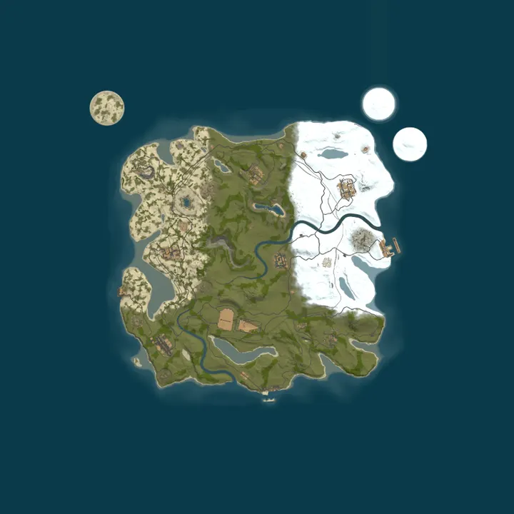 Map of EU|AndysolAM 10x No BPs|PVP|Shop|Loot+|Kits|Raid+|Skinbox|WIPED