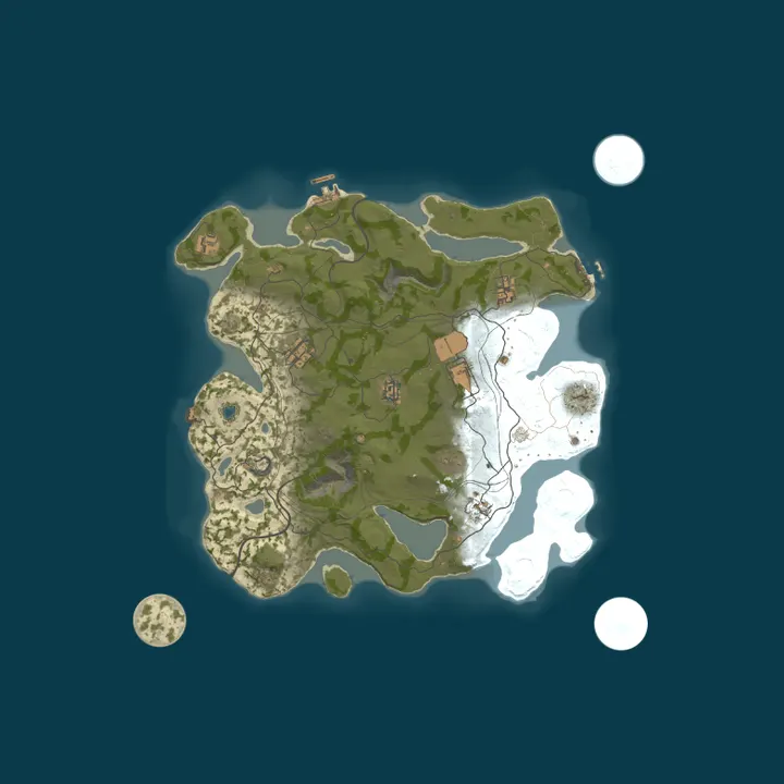 Map of EU|AndysolAM 10x No BPs Solo/Duo|PVP|Shop|Loot+|Kits|Raid+|Skin