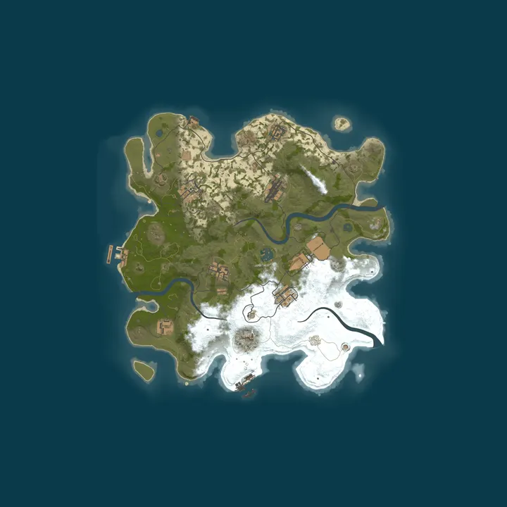 Map of LionForge Vanilla #1