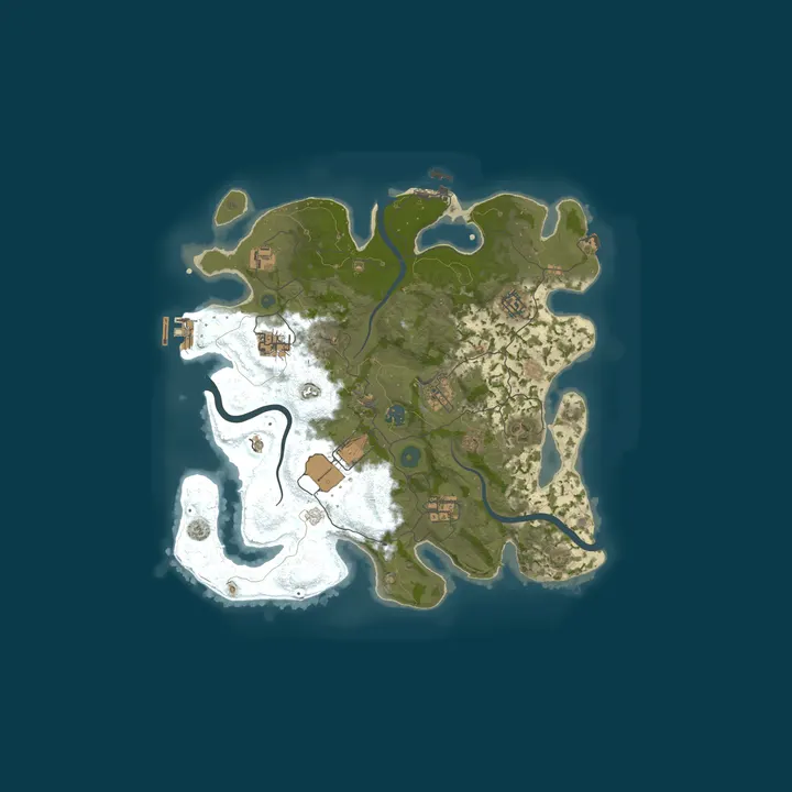 Map of BEAMS.GG | US | Solo/Duo/Trio | Vanilla | Weekly Thursday