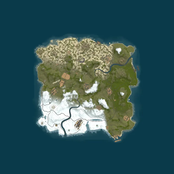 Map of Reddit.com/r/PlayRust - US Friday