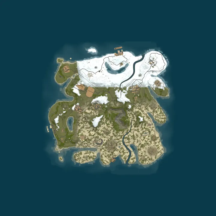 Map of » ProjectGaming.gg | 3X Vanilla | Solo/Duo/Trio | WIPED 10/16