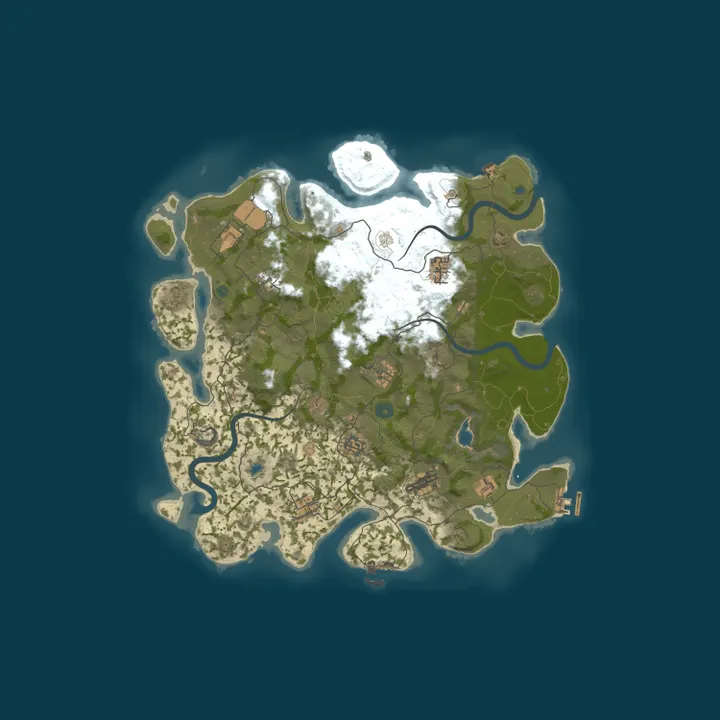 Map of Server hosted by Physgun.com
