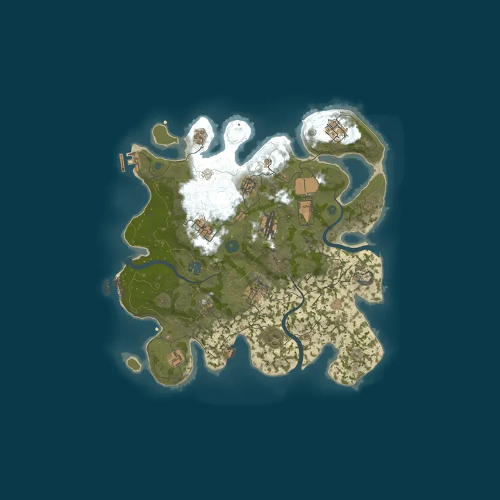Map of HavenFall | PVE | 1X | EVENTS | RAIDS