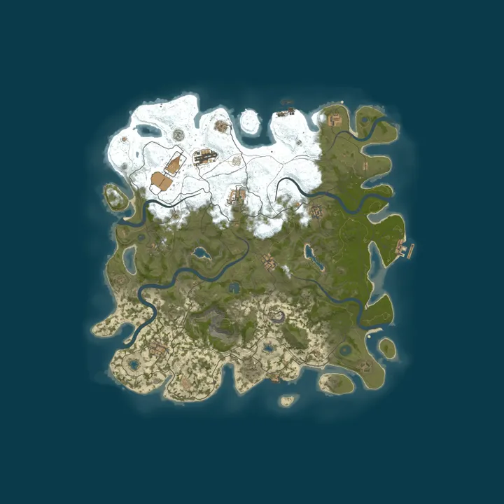 Map of Ominous Prime Rust | Exclusive RandomBases