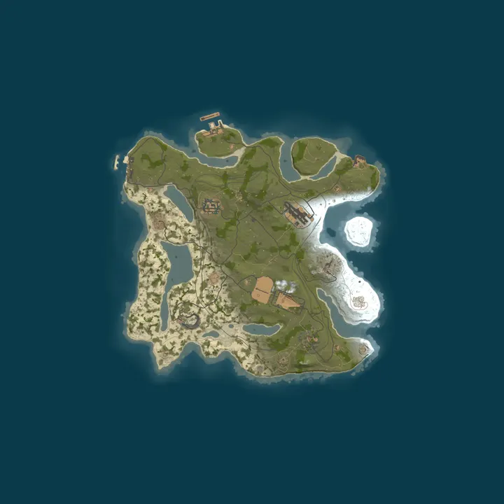 Map of Rust Tourney