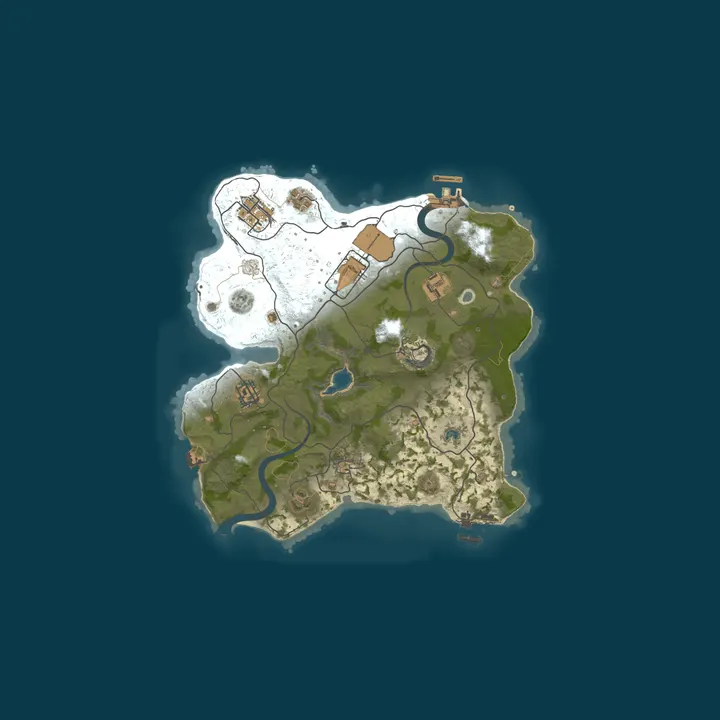 Map of BP Rust QC 2x PVP | SOLO DUO TRIO QUAD KITS SHOP