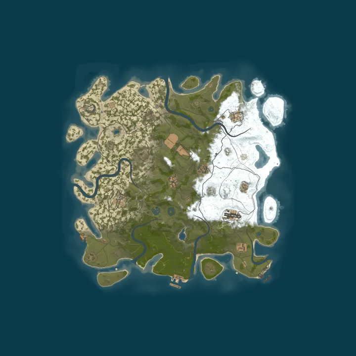 Map of [RU] MATRIX RUST | VANILLA X2 | WIPE 16.10
