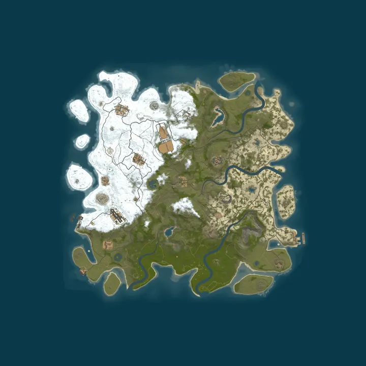 Map of 24HG No Mans Land 5x | Kits | Shop | No-BP | Weekly