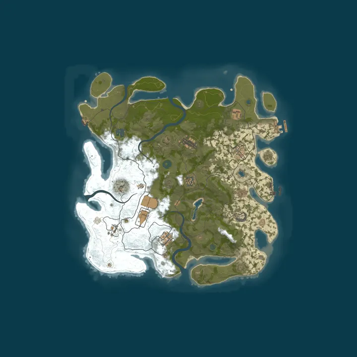 Map of ANGRY RUST x20/x10/x5 | WIPE 16.10 | MAX 5 | LOOT+