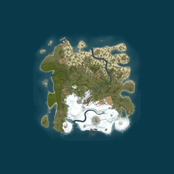 Map of CORRODE RUST | 2X Solo ONLY | JUST FULLWIPED!