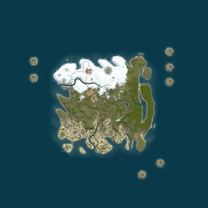 Map of Mootopia PVE 5X|Quests|Skins|Raidbase|Skilltree|Zombies