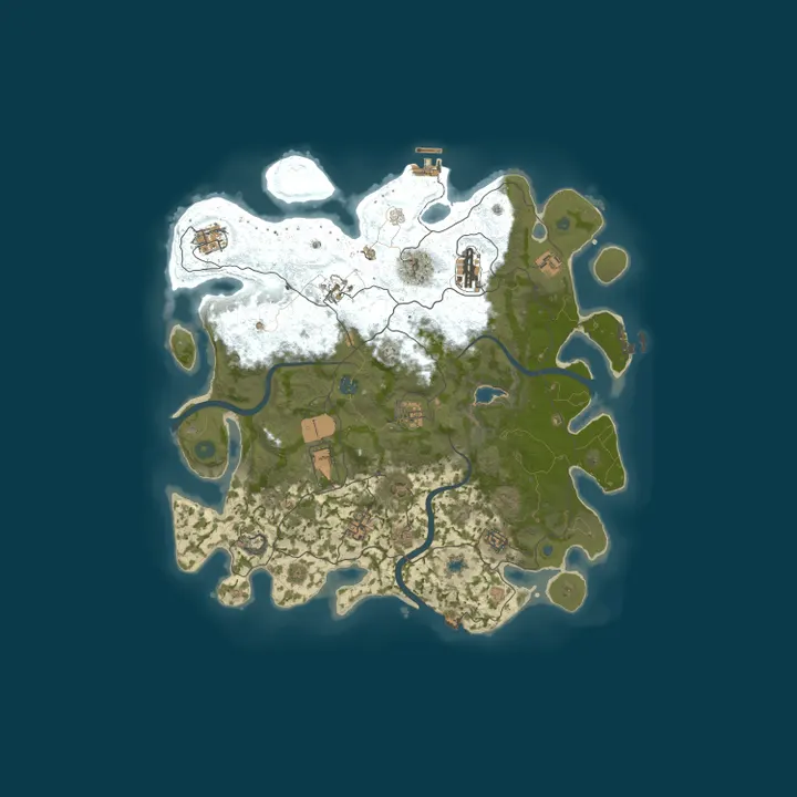 Map of Coxa Doido Server
