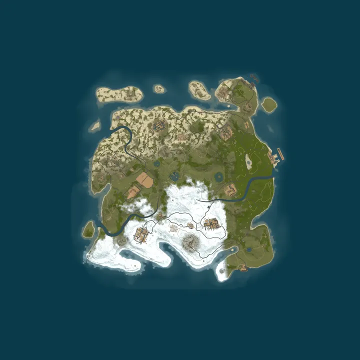 Map of RustyRev - EU 10x | No BPs | Kits | Shop | 15/10