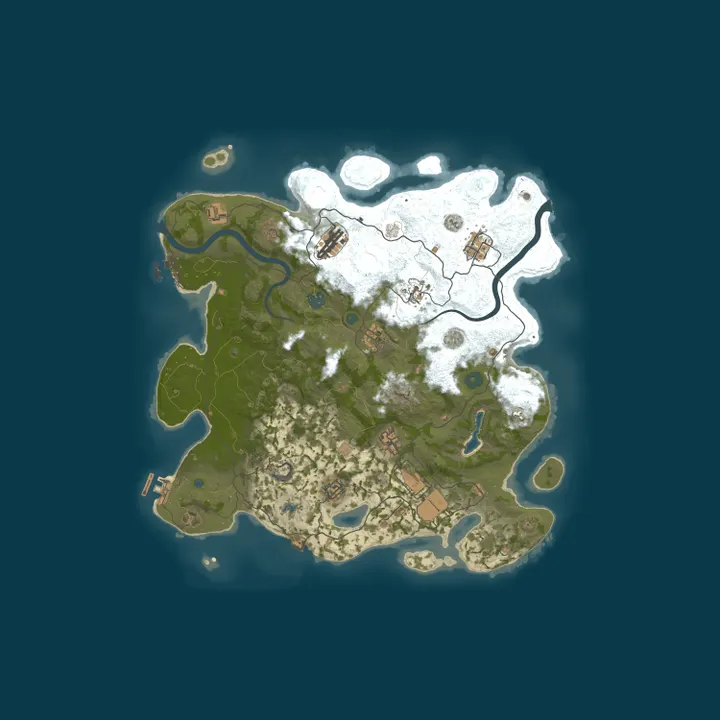 Map of RUST PIRATE X5 Loot+ [EVENT|SKIN|BOTS] РОССИЯ 16.10
