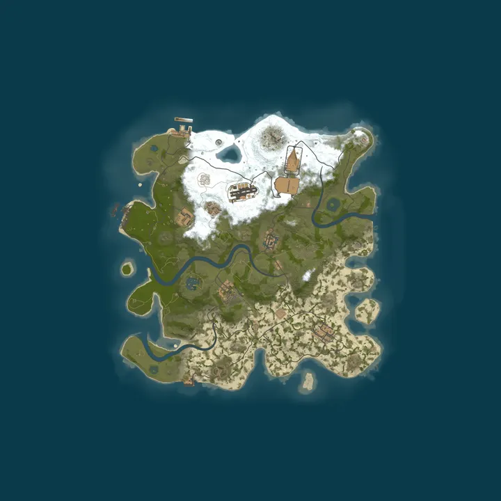 Map of WASTEBORN 5X SDT|EVENTS|Shop|Kits|Just Wiped 09/15|NO LAG